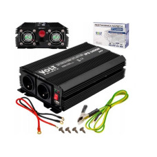 Преобразователь напряжения (инвертор) 24 220 24V/230V 1700/3400W